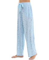 Roudelain Women's Printed Drawstring Pajama Pants