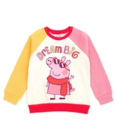 Peppa Pig Toddler Girls Fleece Sweatshirt and Hat