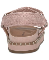Lucky Brand Women's Ullaniah Whipstitch Footbed Flat Sandals