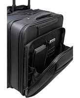 Alpine Swiss Rolling Briefcase Wheeled Overnight Carry on Bag up to 15.6” Laptop