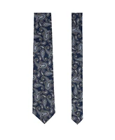 Trafalgar Men's Wharton Wavy Paisley Silk Novelty Necktie