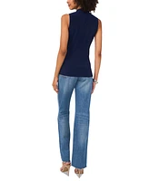 Vince Camuto Women's Crossover Wrap-Front Sleeveless Top