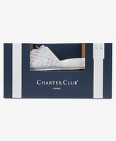 Charter Club Women's Leafy Floral Quilted Slippers, Exclusively at Macy's