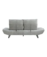 Homelegance 91" White Label Power Adjustable Viggo Sofa