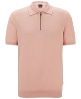 Boss by Hugo Men's Zip-Neck Knit Polo