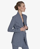 Tommy Hilfiger Women's Gingham-Print Snap-Front Jacket