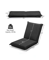 Gouun Adjustable 6 positions Folding Lazy Man Sofa Chair Floor