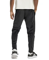 adidas Men's Tiro Velour Three-Stripe Track Pants