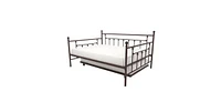 Slickblue Daybed with Twin Roll-Out Trundle Bed