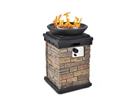 Slickblue Outdoor Fire Pit Patio Heater - Stylish and Functional Backyard Heating Solution