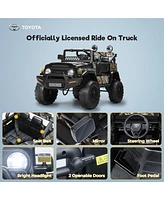 Funtok Officially Licensed Toyota Fj Cruiser Kid Ride On Car 12V 7AH Battery, Kid's Electric Vehicle with Remote Control