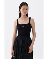 Nocturne Women's Strappy Crop Top