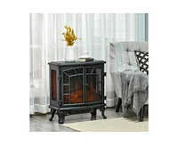 Slickblue Remote Controlled Electric Fireplace Heater - Convenient and Stylish Home Heating Solution