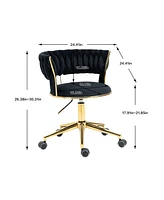 Mondawe Swivel Home Office Desk Chair Adjustable Computer Executive