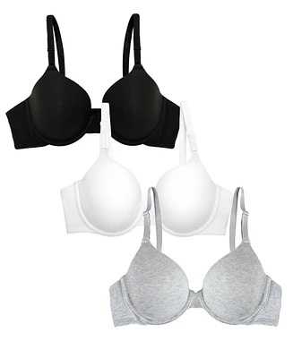 Fruit of the Loom Women's 3-Pack T-Shirt Bra