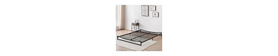 gaomon 6 Inch Metal Platform Queen Size Bed Frame Low Profile with Sturdy Steel Slats Support, Mattress Foundation, No Box Spring Needed