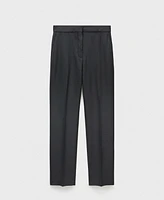 Mango Women's Wool Suit Pants