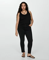 Mango Women's Newisa Medium-Rise Skinny Jeans