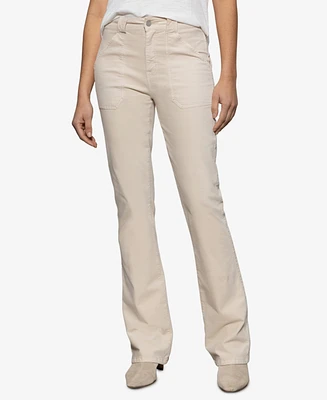 Sanctuary Women's Hayden Velveteen Bootcut Pants