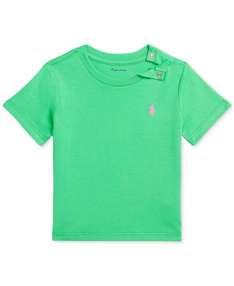 Polo Ralph Lauren Baby Boys Cotton Embroidered Pony Tee