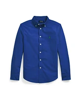 Polo Ralph Lauren Big Boys Garment-Dyed Cotton Oxford Shirt