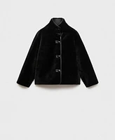 Mango Women's Appliques Detail Jacket