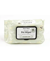 Paws&Bones Paw & Bones Extra-Gentle Pet Wipes, 110pc- Cat and Dog Grooming Wipes for Paws, Face, Ears, Eyes