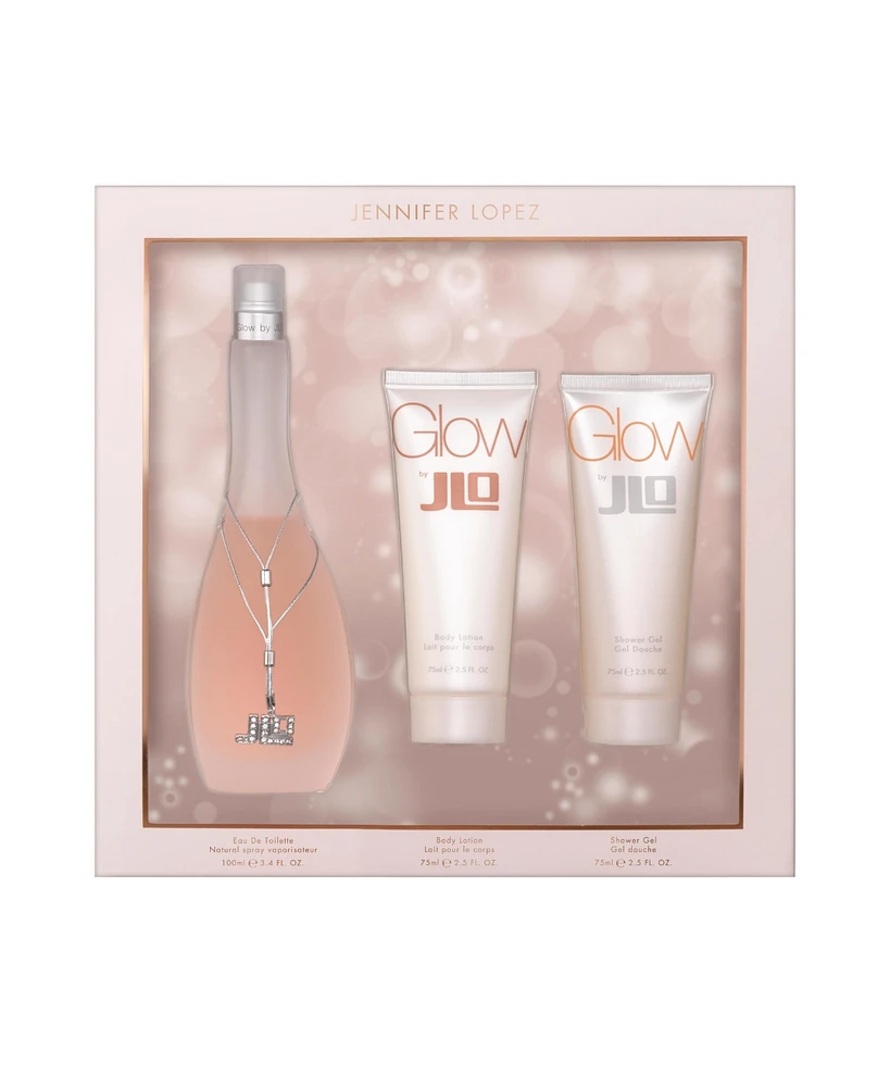 Jennifer Lopez Glow By Jlo 100ML & 75ML Body Lotion & Sg (3PC)