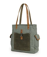 Tsd Brand Valley and Sky Canvas Tote Bag