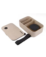 Minimal Natural Fiber Bento Box Set of 2