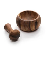 Ironwood Acacia Wood 5.75" Mortar and Pestle