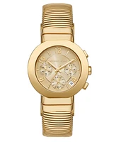 Michael Kors Women's Gramercy Chronograph Gold-Tone Stainless Steel Watch, 36mm