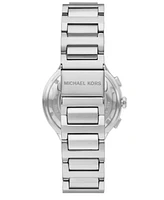 Michael Kors Women's Gramercy Chronograph Silver-Tone Stainless Steel Watch