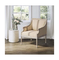 Jofran McKenna French Detailing Upholstered Accent Chair