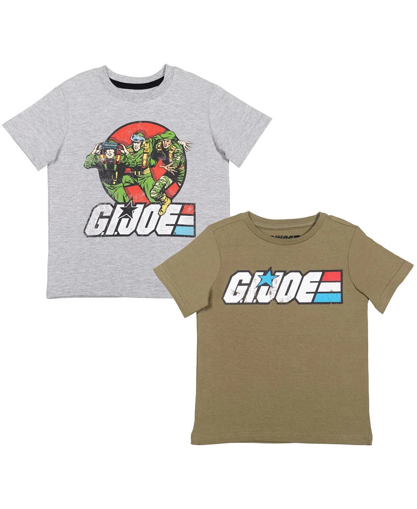 G.i. Joe Boys 2 Pack T-Shirts to