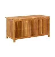 Patio Storage Box 44.5"x19.7"x22.8" Solid Acacia Wood