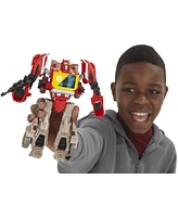Transformers Autobot Blaster with Steeljaw Voyager Class Generations Fall of Cybertron
