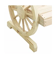 vidaXL Patio Adirondack Chairs 2 pcs Solid Wood Fir