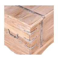 vidaXL Storage Chest Acacia Wood