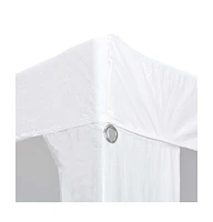 vidaXL Party Tent 9.8'x29.5' Pe White