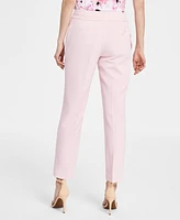 Kasper Women's Stretch-Crepe Straight-Leg Pants, Regular & Petite