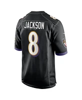 Nike Men's Lamar Jackson Black Baltimore Ravens Alternate Game Jersey