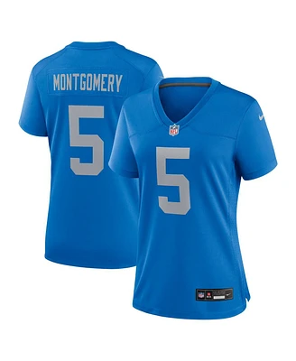 Nike Women's David Montgomery Blue Detroit Lions Alternate Game Jersey