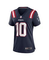 Nike Women's Drake Maye Navy New England Patriots Player Game Jersey