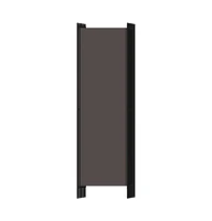 vidaXL 5-Panel Room Divider Anthracite 98.4"x70.9"