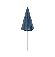 vidaXL Beach Parasol Blue 94.5"