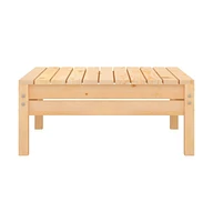 vidaXL 4 Piece Patio Lounge Set Solid Pinewood