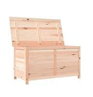 vidaXL Patio Cushion Box 39.4"x19.7"x22" Solid Wood Fir