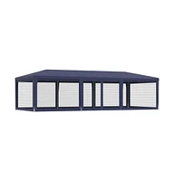 Party Tent with 8 Mesh Sidewalls 29.5'x13.1' Hdpe