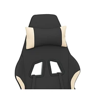 vidaXL Massage Gaming Chair for Adult, Reclining Computer Chair with Footrest and Headrest